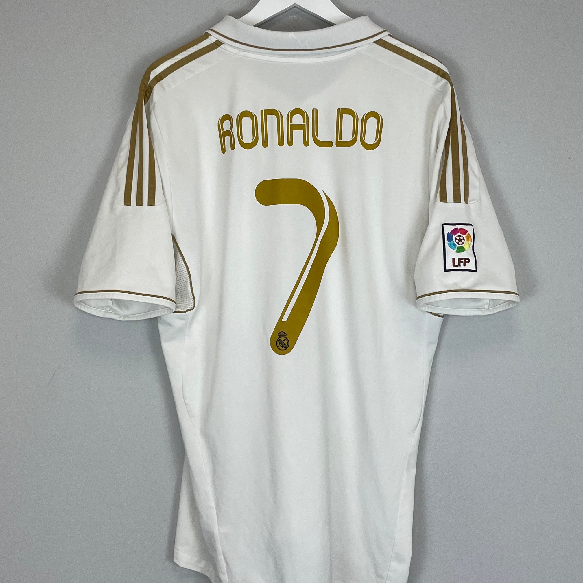 Shop 2011/12 REAL MADRID RONALDO #7 HOME SHIRT (XL) ADIDAS, classic football shirts, vintage football shirts & retro soccer jerseys at Cult Kits
