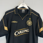 Shop 2003/04 CELTIC LARSSON #7 AWAY SHIRT (L) UMBRO, classic football shirts, vintage football shirts & retro soccer jerseys at Cult Kits