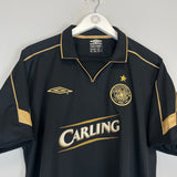 Shop 2003/04 CELTIC LARSSON #7 AWAY SHIRT (L) UMBRO, classic football shirts, vintage football shirts & retro soccer jerseys at Cult Kits