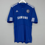 Shop 2009/10 CHELSEA DROGBA #11 HOME SHIRT (L) ADIDAS, classic football shirts, vintage football shirts & retro soccer jerseys at Cult Kits