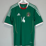 2011/13 MEXICO CHICHARITO #14 *PLAYER ISSUE* HOME SHIRT (L) ADIDAS