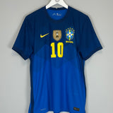 2020/21 BRAZIL NEYMAR JR #10 *AUTHENTIC* AWAY SHIRT (L) NIKE
