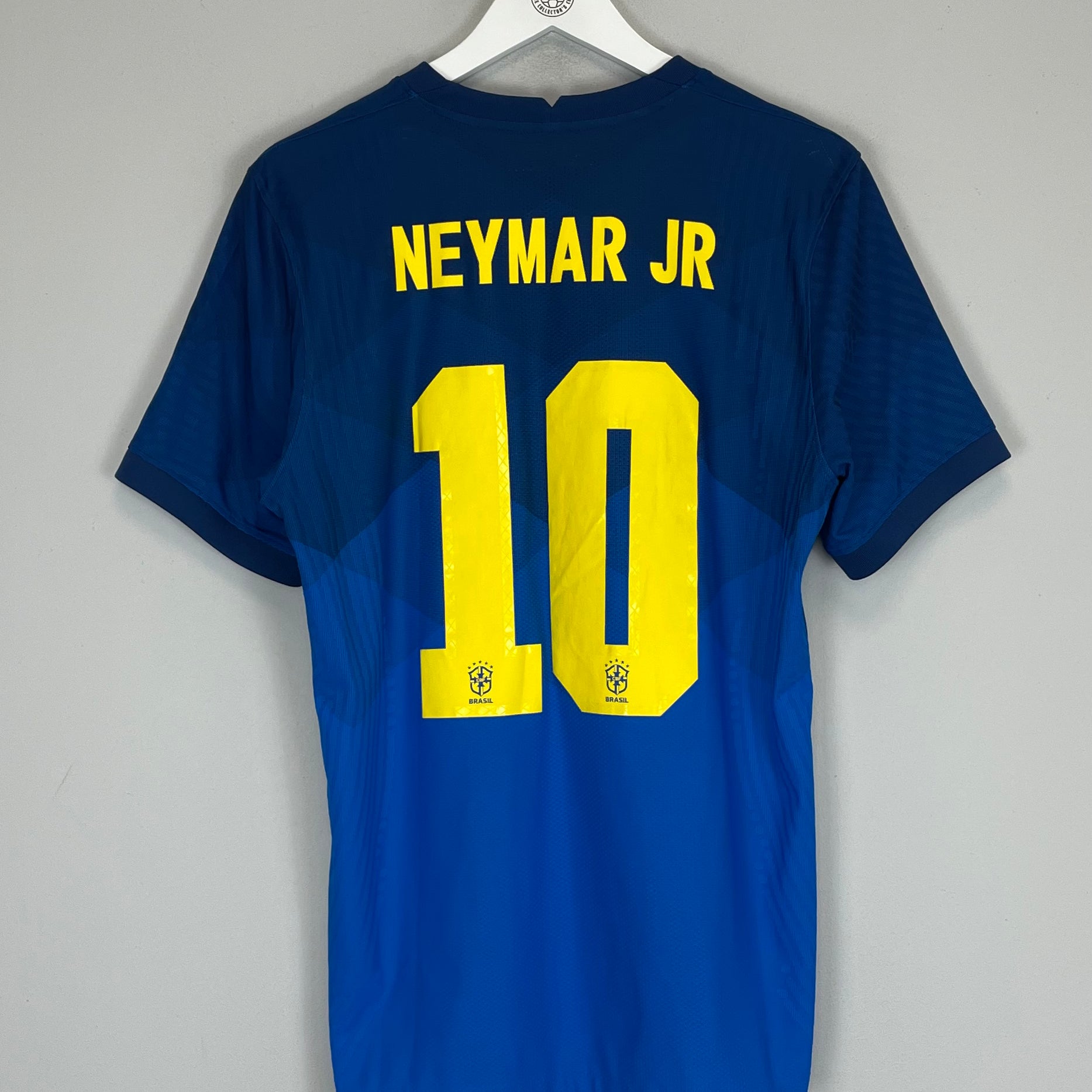 Shop 2020/21 BRAZIL NEYMAR JR #10 *AUTHENTIC* AWAY SHIRT (L) NIKE, classic football shirts, vintage football shirts & retro soccer jerseys at Cult Kits