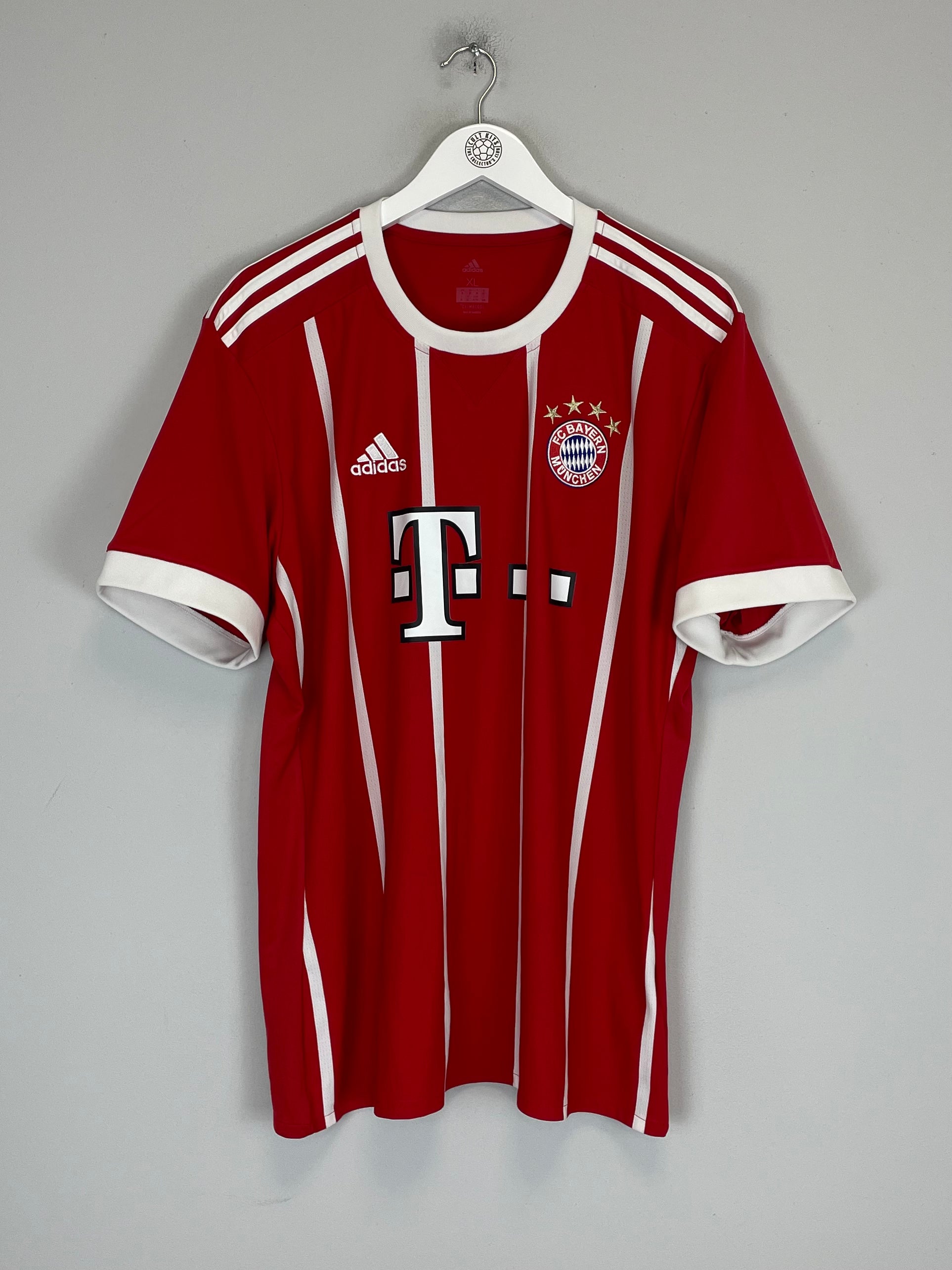Shop 2017/18 BAYERN MUNICH LEWANDOWSKI #9 HOME SHIRT (XL) ADIDAS, classic football shirts, vintage football shirts & retro soccer jerseys at Cult Kits