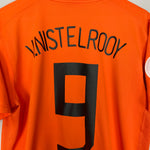 Shop 2006/08 NETHERLANDS V.NISTELROOY #9 HOME SHIRT (S) NIKE, classic football shirts, vintage football shirts & retro soccer jerseys at Cult Kits
