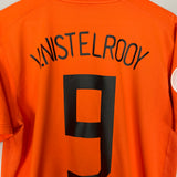 Shop 2006/08 NETHERLANDS V.NISTELROOY #9 HOME SHIRT (S) NIKE, classic football shirts, vintage football shirts & retro soccer jerseys at Cult Kits