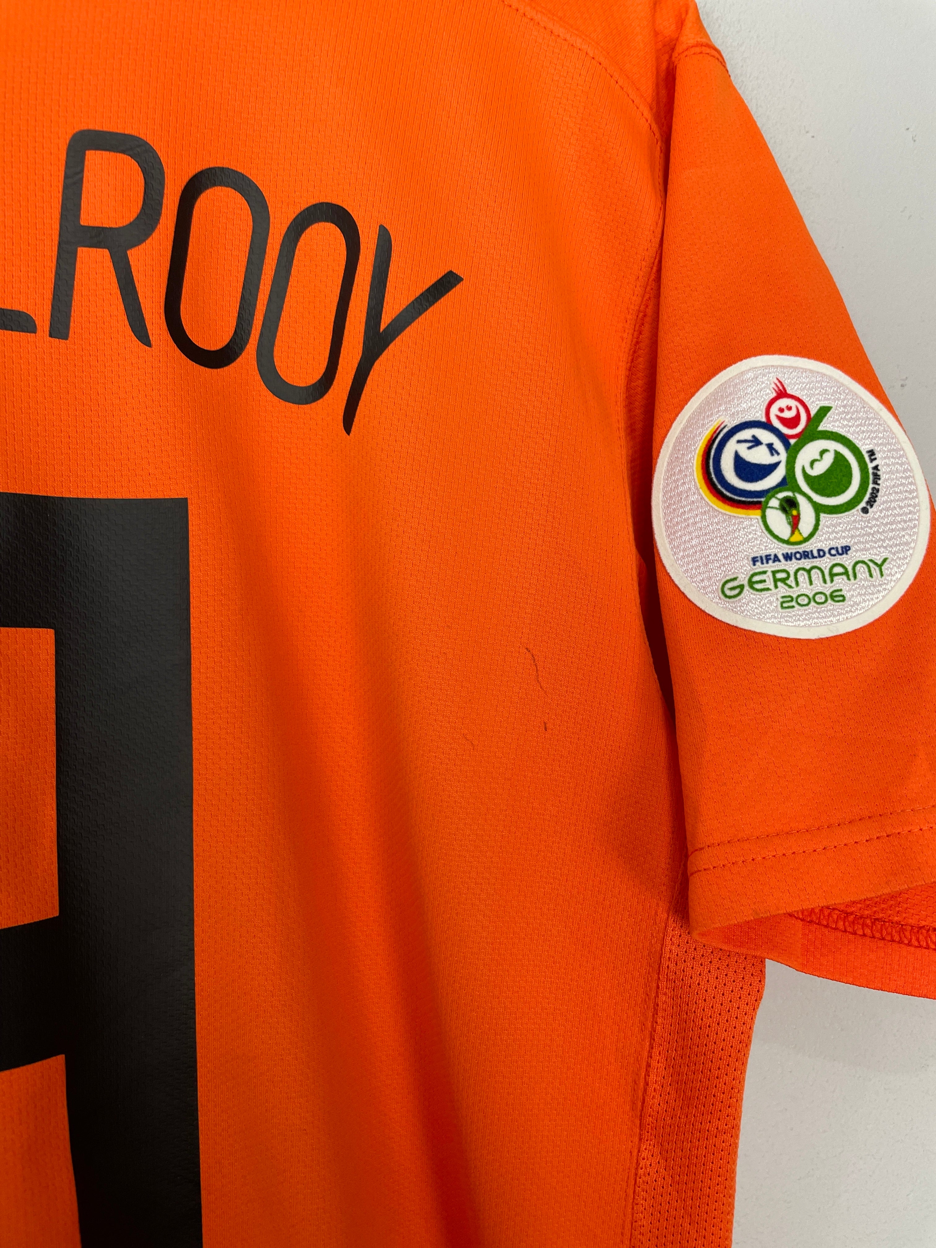 Shop 2006/08 NETHERLANDS V.NISTELROOY #9 HOME SHIRT (S) NIKE, classic football shirts, vintage football shirts & retro soccer jerseys at Cult Kits