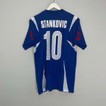 2006/07 SERBIA STANKOVIC #10 HOME SHIRT (M) LOTTO