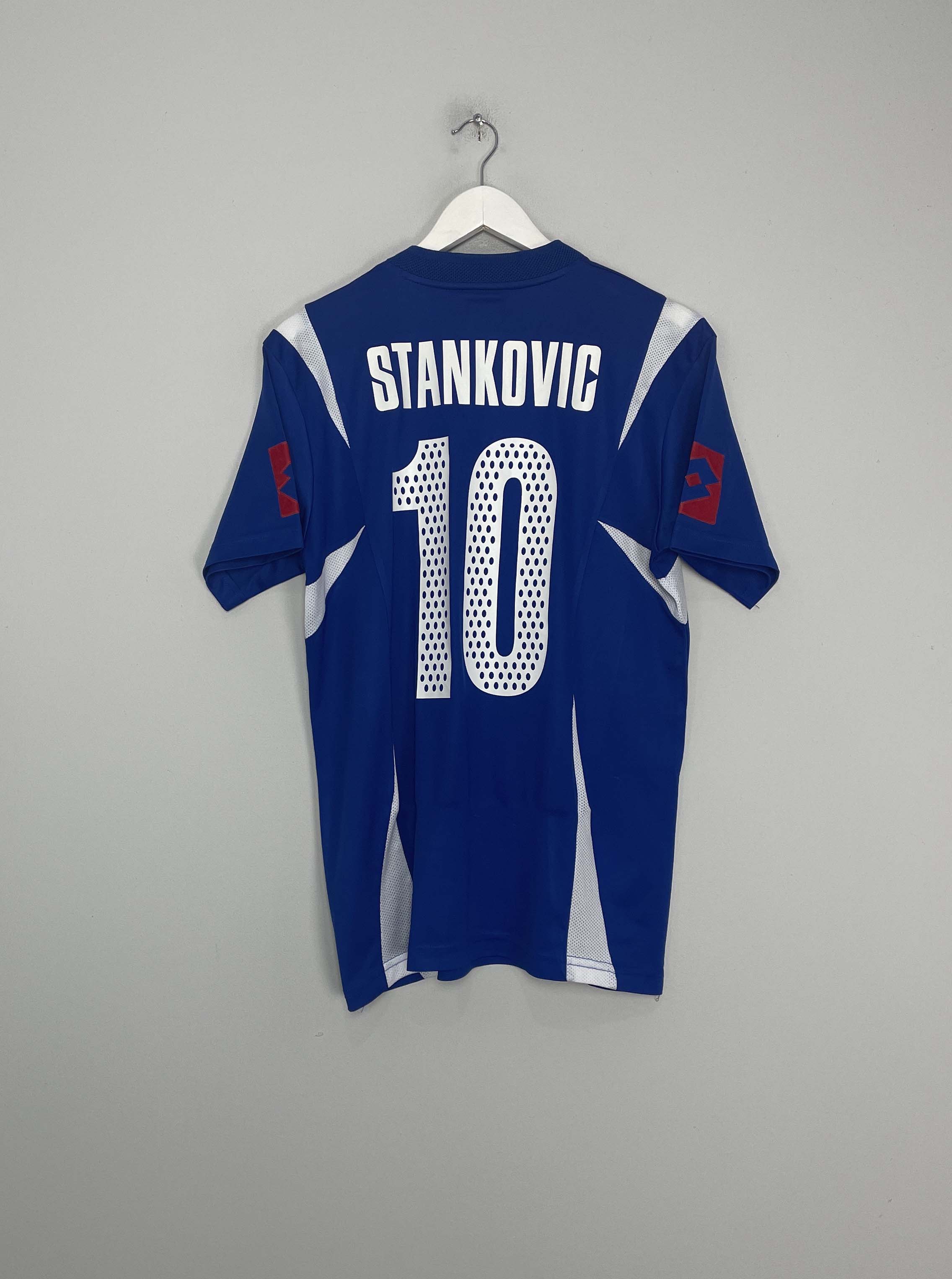 Shop 2006/07 SERBIA STANKOVIC #10 HOME SHIRT (M) LOTTO, classic football shirts, vintage football shirts & retro soccer jerseys at Cult Kits