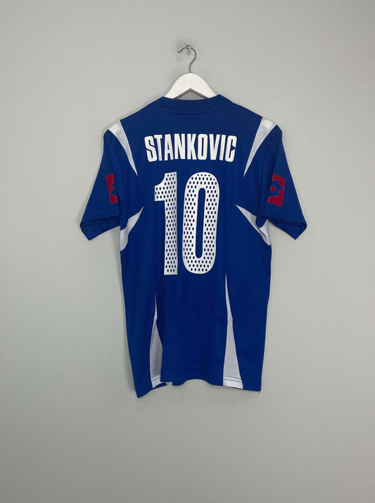 2006/07 SERBIA STANKOVIC #10 HOME SHIRT (M) LOTTO
