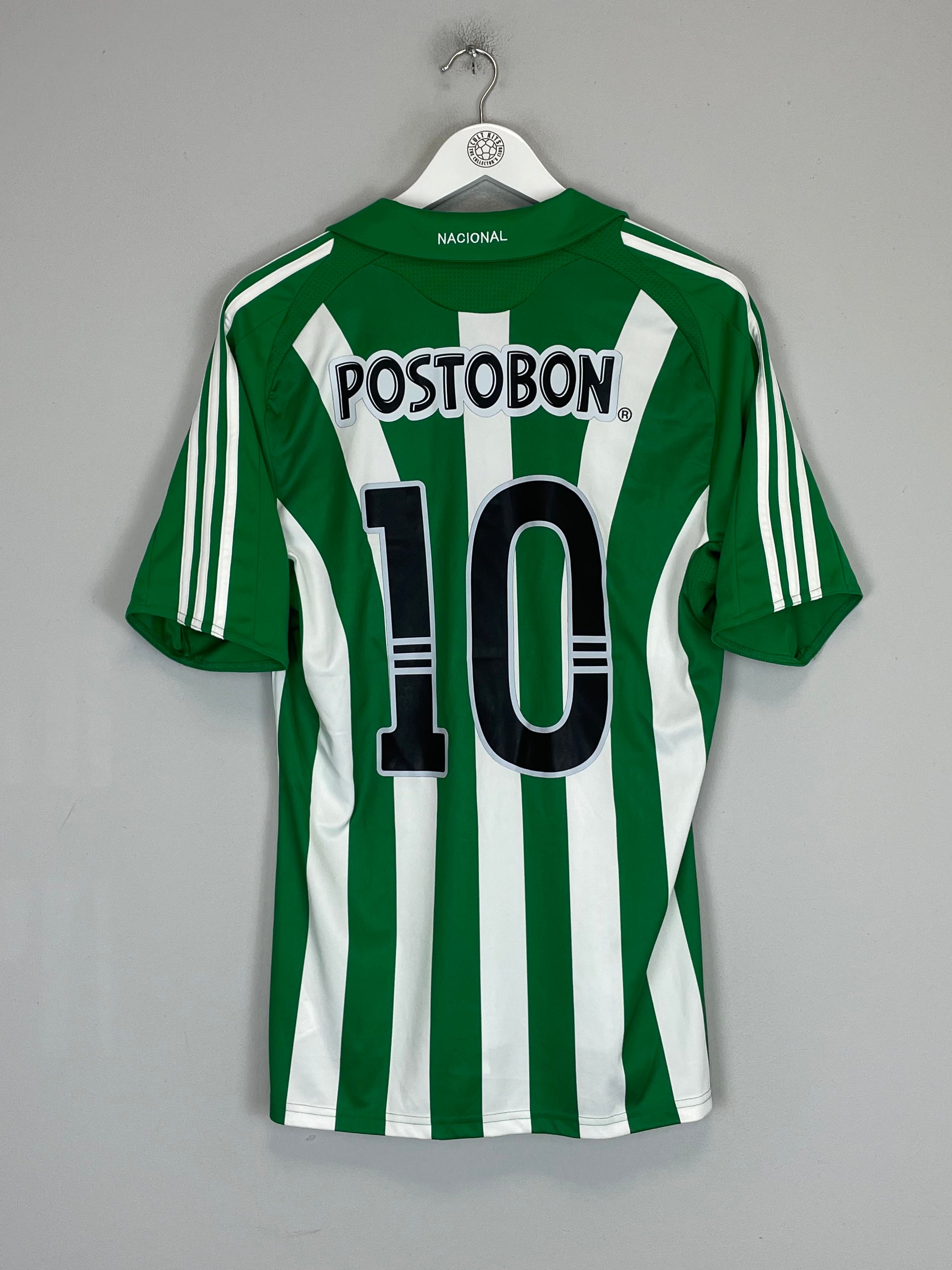 Shop 2009/10 ATLETICO NACIONAL HOME SHIRT (M) ADIDAS, classic football shirts, vintage football shirts & retro soccer jerseys at Cult Kits