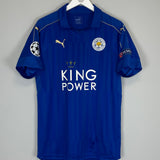 2016/17 LEICESTER CITY VARDY #9 C/L HOME SHIRT (XL) PUMA