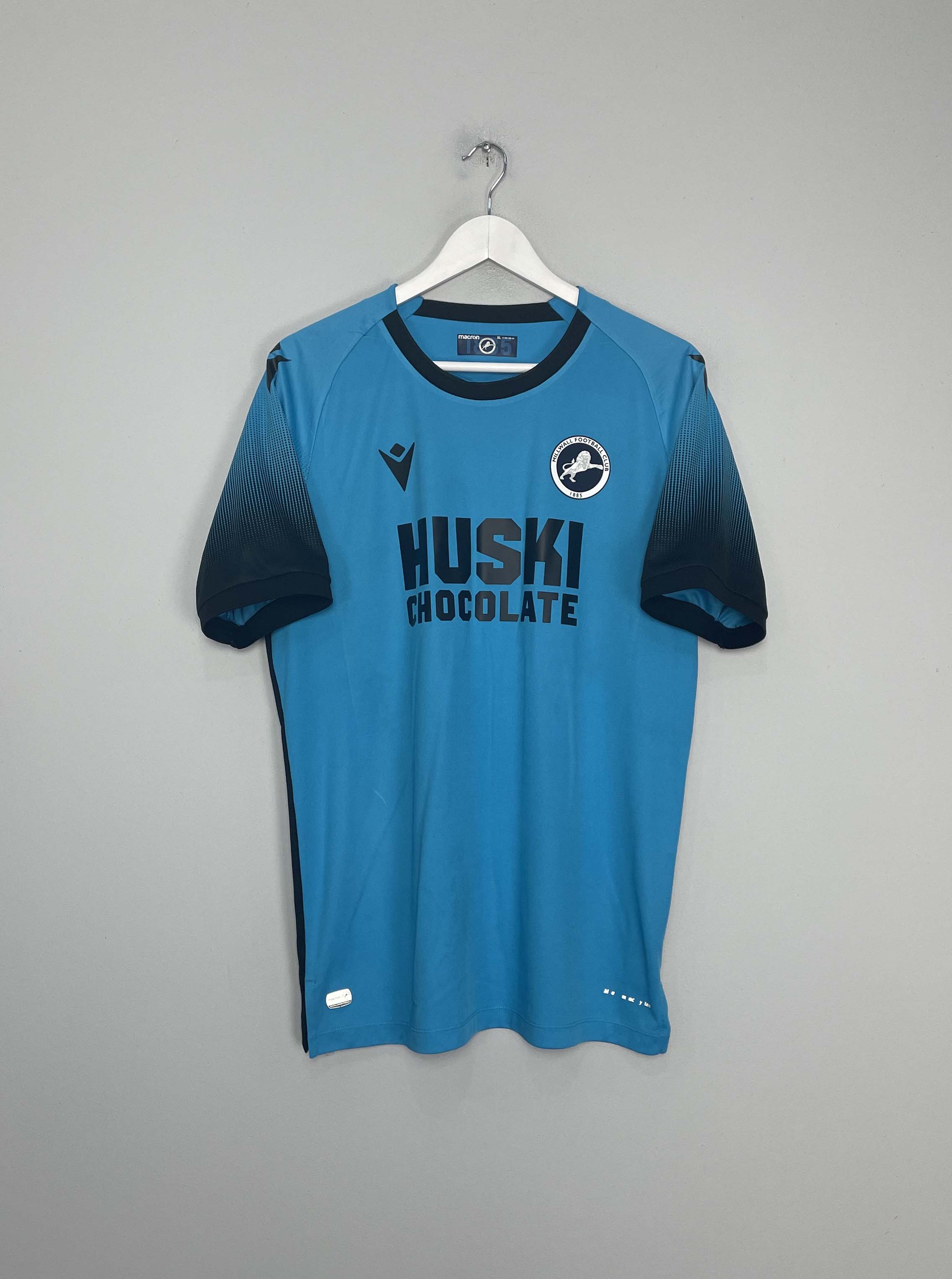 Shop 2021/22 MILLWALL THIRD SHIRT (XL) MACRON, classic football shirts, vintage football shirts & retro soccer jerseys at Cult Kits
