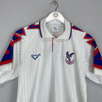 Shop 1993/94 CRYSTAL PALACE AWAY SHIRT (M) RIBERO, classic football shirts, vintage football shirts & retro soccer jerseys at Cult Kits