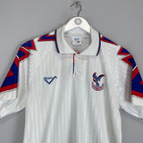 Shop 1993/94 CRYSTAL PALACE AWAY SHIRT (M) RIBERO, classic football shirts, vintage football shirts & retro soccer jerseys at Cult Kits