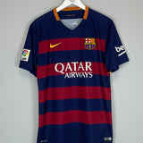 2015/16 BARCELONA SUAREZ #9 HOME SHIRT (L) NIKE