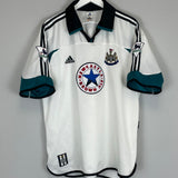 1999/00 NEWCASTLE UNITED SHEARER #9 AWAY SHIRT (XL) ADIDAS