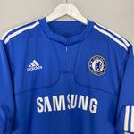 Shop 2009/10 CHELSEA DROGBA #11 HOME SHIRT (L) ADIDAS, classic football shirts, vintage football shirts & retro soccer jerseys at Cult Kits