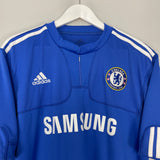 Shop 2009/10 CHELSEA DROGBA #11 HOME SHIRT (L) ADIDAS, classic football shirts, vintage football shirts & retro soccer jerseys at Cult Kits