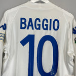 Shop 2003/04 BRESCIA BAGGIO #10 *BNWT* GRAZIE ROBY AWAY SHIRT (XL) KAPPA, classic football shirts, vintage football shirts & retro soccer jerseys at Cult Kits