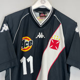 Shop 2000 VASCO DA GAMA ROMARIO #11 HOME SHIRT (M) KAPPA, classic football shirts, vintage football shirts & retro soccer jerseys at Cult Kits
