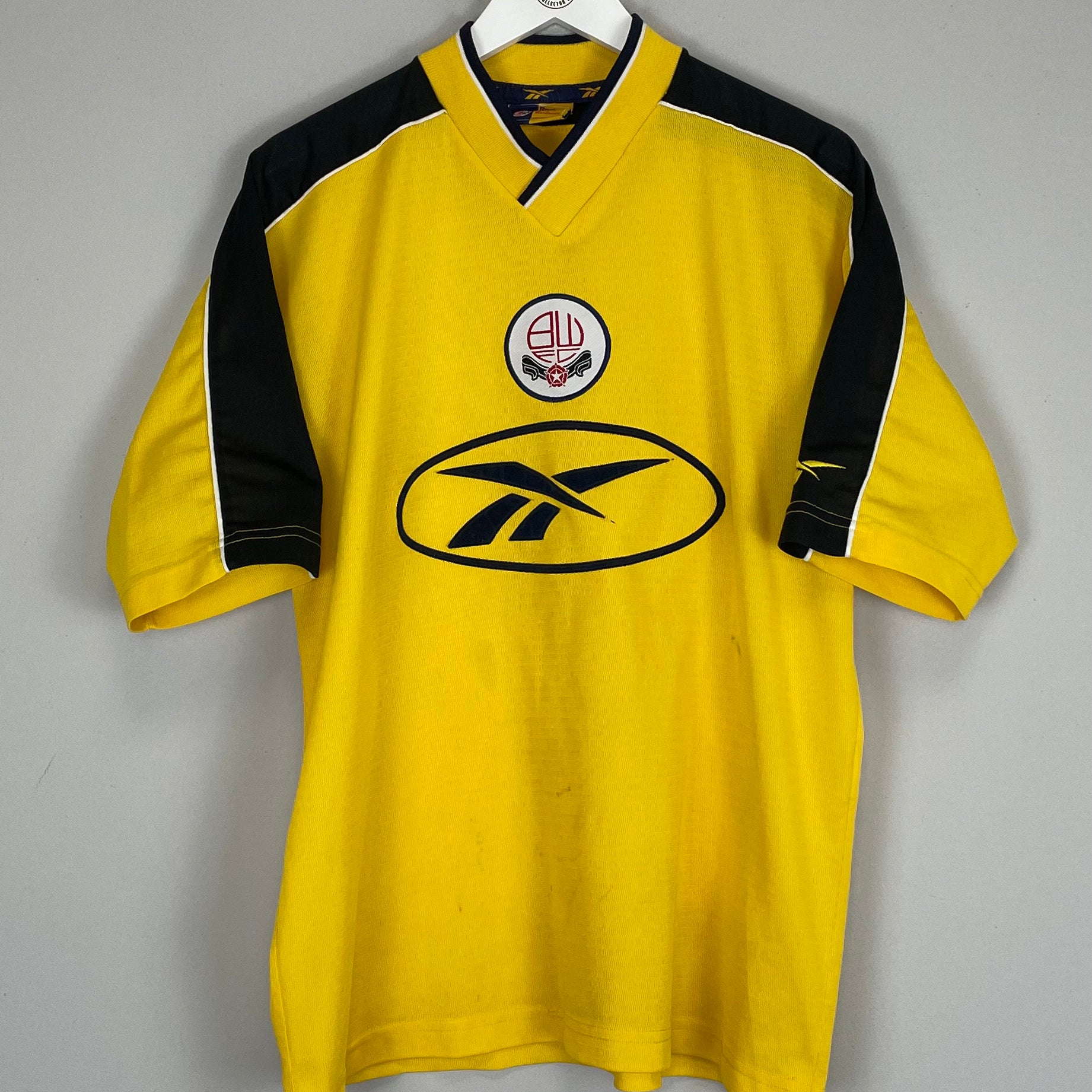 Shop 1998/00 BOLTON AWAY SHIRT (L) REEBOK, classic football shirts, vintage football shirts & retro soccer jerseys at Cult Kits