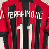 2012/13 AC MILAN IBRAHIMOVIC #11 HOME SHIRT (L) ADIDAS
