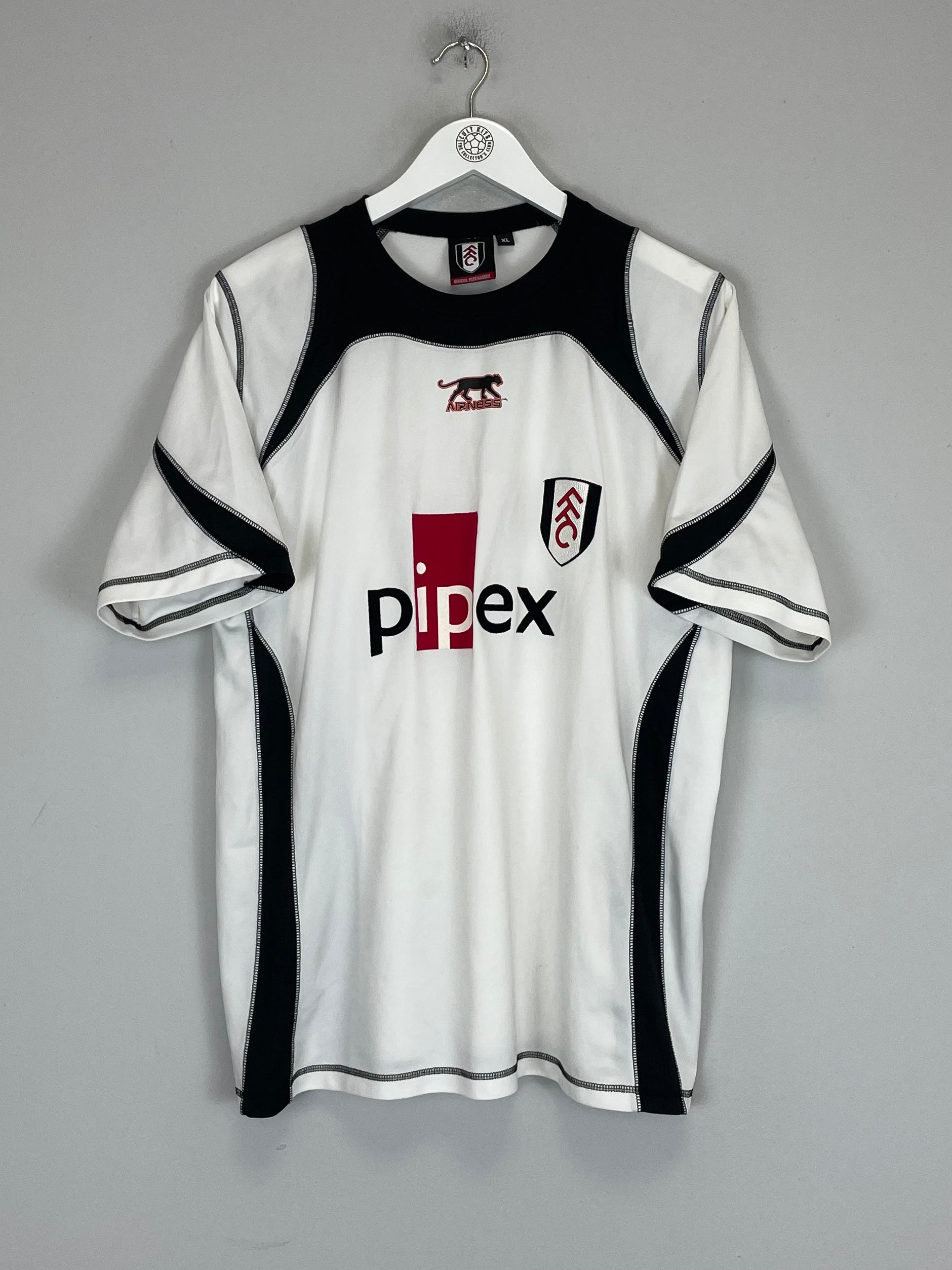 Shop 2006/07 FULHAM HOME SHIRT (XL) AIRNESS, classic football shirts, vintage football shirts & retro soccer jerseys at Cult Kits