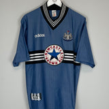1996/97 NEWCASTLE UNITED AWAY SHIRT (L) ADIDAS