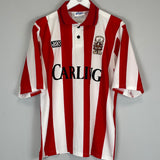 1994/95 STOKE CITY HOME SHIRT (L) ASICS