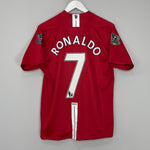 Shop 2007/09 MANCHESTER UNITED RONALDO #7 HOME SHIRT (M) NIKE, classic football shirts, vintage football shirts & retro soccer jerseys at Cult Kits