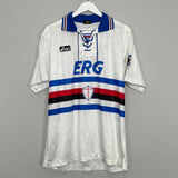 1994/95 SAMPDORIA AWAY SHIRT (L) ASICS
