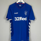 2018/19 RANGERS HOME SHIRT (L) HUMMEL
