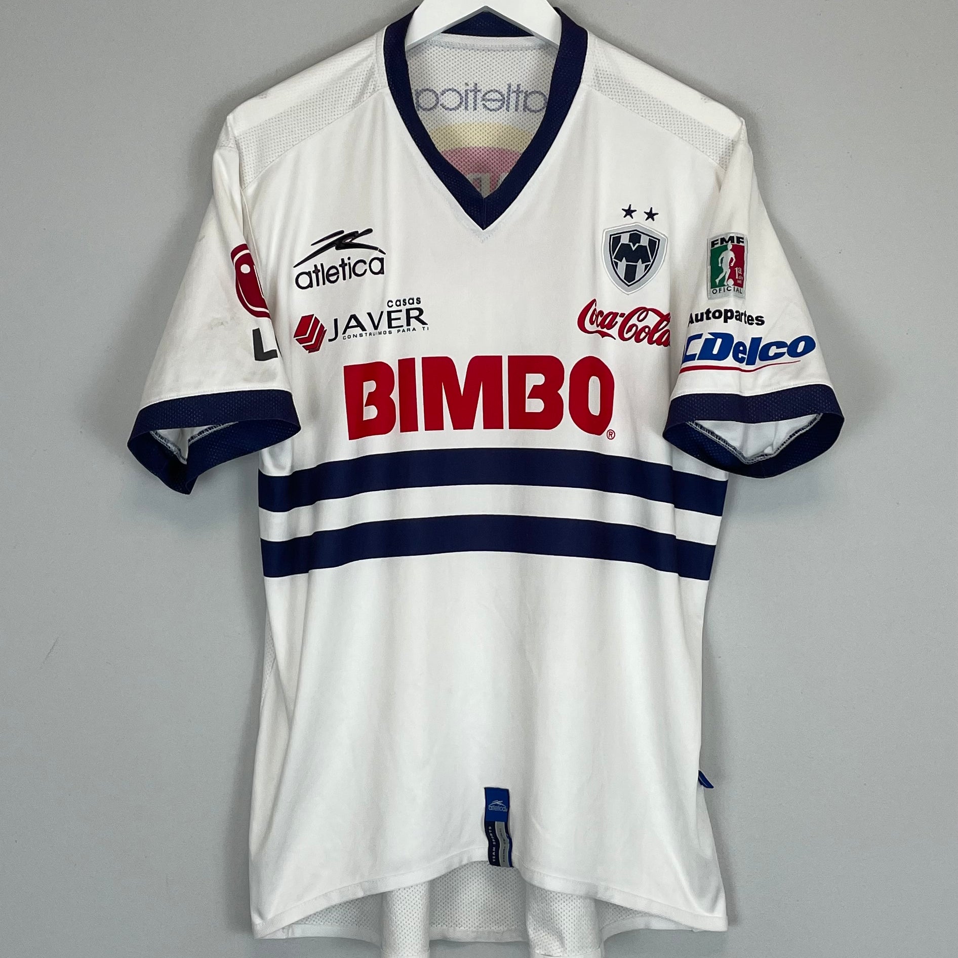 Shop 2005/06 MONTERREY HOME SHIRT (L) ATLETICA, classic football shirts, vintage football shirts & retro soccer jerseys at Cult Kits