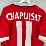 Shop 1994/96 SWITZERLAND CHAPUISAT #11 HOME SHIRT (L) LOTTO, classic football shirts, vintage football shirts & retro soccer jerseys at Cult Kits