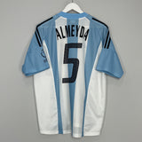 2002/03 ARGENTINA ALMEYDA #5 HOME SHIRT (L) ADIDAS