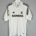 Shop 2005/06 REAL MADRID HOME SHIRT (L) ADIDAS, classic football shirts, vintage football shirts & retro soccer jerseys at Cult Kits