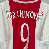 Buy 2004/05 AJAX IBRAHIMOVIC 9 HOME SHIRT (L) ADIDAS ~ Free worldwide shipping available ~ Authentic Vintage Football Shirts from Cult Kits