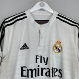 2014/15 REAL MADRID RONALDO #7 L/S HOME SHIRT (L) ADIDAS