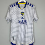 2021/22 BOCA JUNIORS BENEDETTO #9 *AUTHENTIC* AWAY SHIRT (M) ADIDAS
