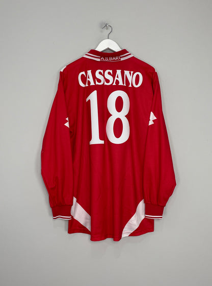 Image of the Bari Cassano shirt from the 2000/01 season
