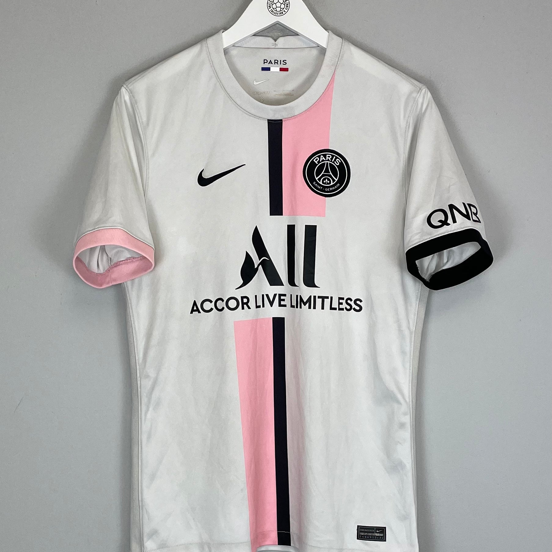 Shop 2021/22 PSG AWAY SHIRT (M) NIKE, classic football shirts, vintage football shirts & retro soccer jerseys at Cult Kits