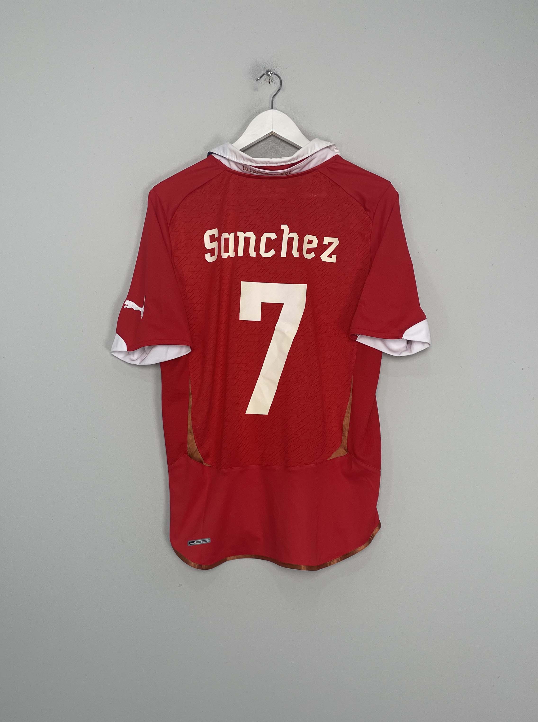 2011/12 CHILE SANCHEZ #7 HOME SHIRT (L) PUMA