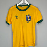 1982/85 BRAZIL #7 FAN SHIRT (S) CAFE DO BRAZIL