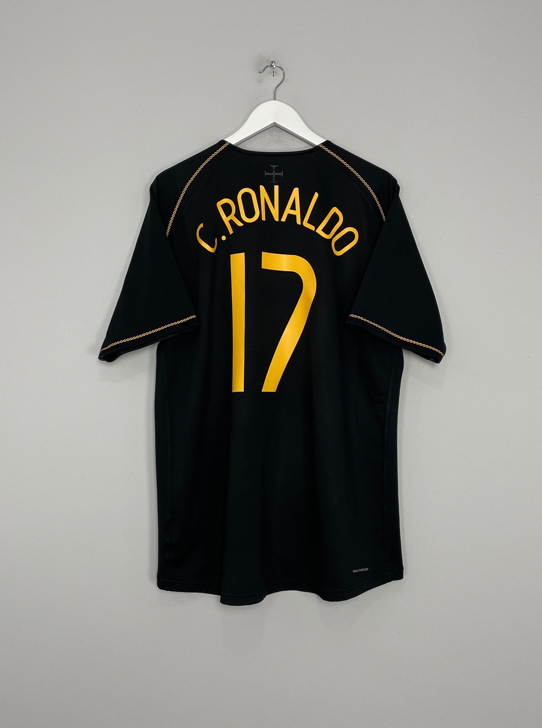 Shop 2006/07 PORTUGAL C.RONALDO #17 AWAY SHIRT (XL) NIKE, classic football shirts, vintage football shirts & retro soccer jerseys at Cult Kits