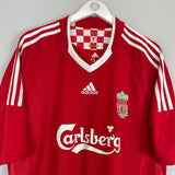 Shop 2008/10 LIVERPOOL ALONSO #14 HOME SHIRT (XXL) ADIDAS, classic football shirts, vintage football shirts & retro soccer jerseys at Cult Kits