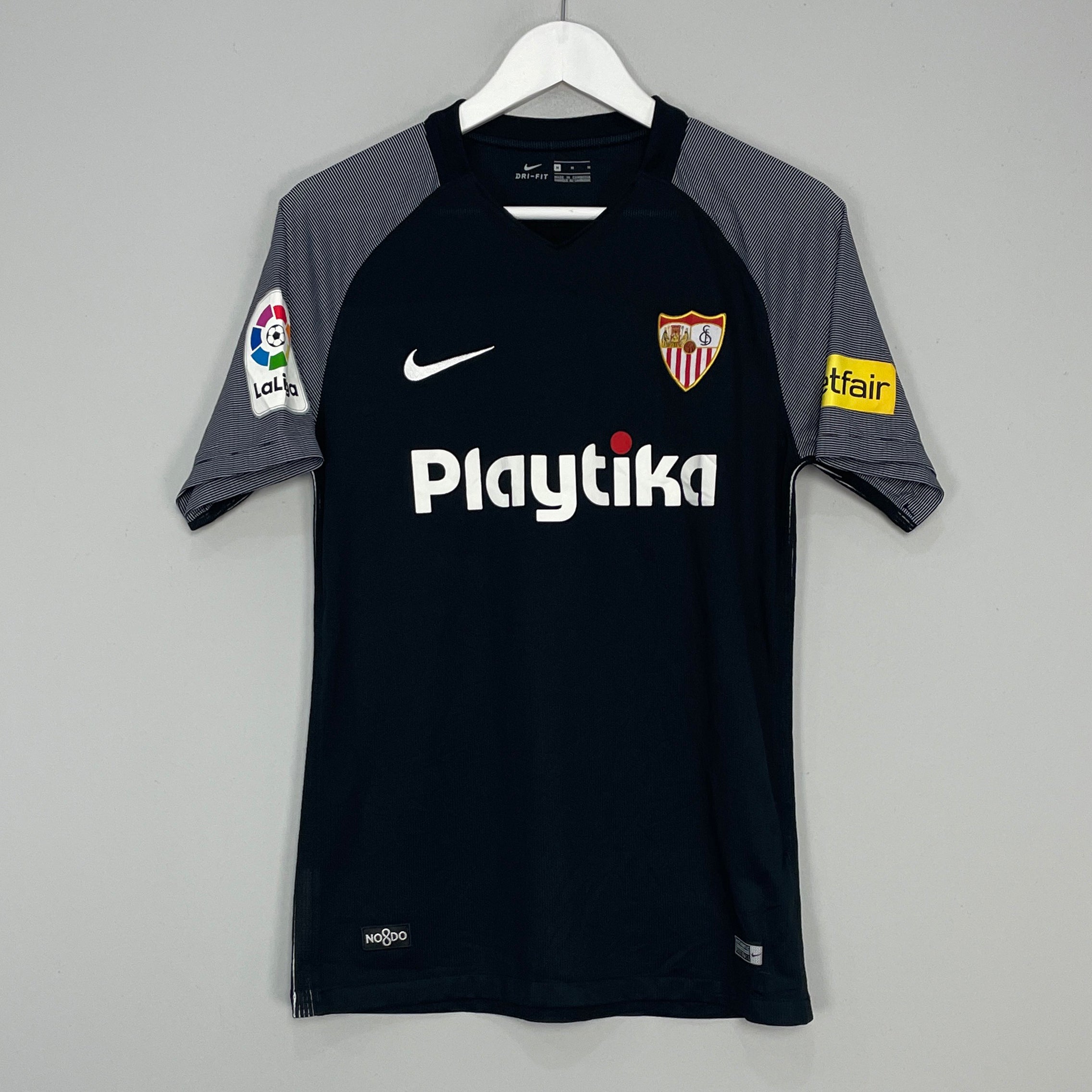 Shop 2018/19 SEVILLA THIRD SHIRT (M) NIKE, classic football shirts, vintage football shirts & retro soccer jerseys at Cult Kits