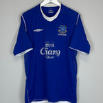 Shop 2005/06 EVERTON HOME SHIRT (L) UMBRO, classic football shirts, vintage football shirts & retro soccer jerseys at Cult Kits