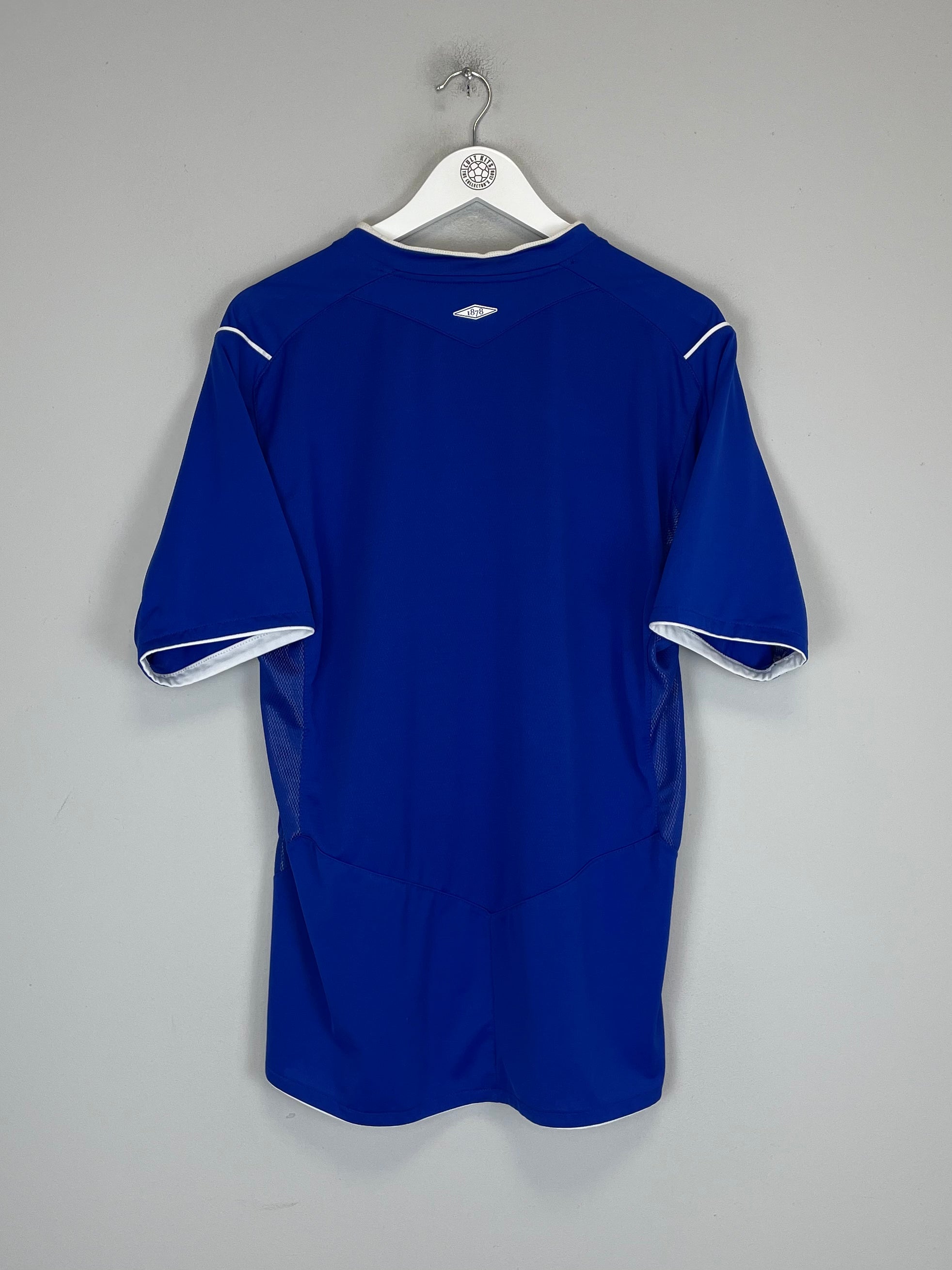 Shop 2005/06 EVERTON HOME SHIRT (L) UMBRO, classic football shirts, vintage football shirts & retro soccer jerseys at Cult Kits