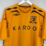 Shop 2007/08 HULL CITY OKOCHA #44 HOME SHIRT (L) UMBRO, classic football shirts, vintage football shirts & retro soccer jerseys at Cult Kits